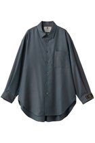 【メゾンスペシャル/MAISON SPECIAL】の【UNISEX】72/2 4色シャンブレーウールシャツコート D.BLU(ブルー)|ID: prp329100004856797 ipo3291000000035821603