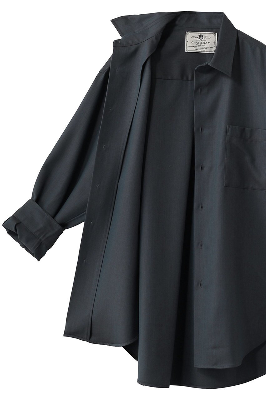 【メゾンスペシャル/MAISON SPECIAL】の【UNISEX】72/2 4色シャンブレーウールシャツコート 人気、トレンドファッション・服の通販 founy(ファニー) 　ファッション　Fashion　レディースファッション　Fashion for Women　アウター　Coat / Outerwear Collection　コート・ロングコート・ピーコート　Long Coats, Peacoats & More　ユニセックス　Unisex, Genderless　シンプル　Simple, Minimal　スリーブ　Sleeve, Long Sleeve / Short Sleeve　ロング　Long, Long-Length　新作・新入荷　New Arrivals / New In　other-7|ID: prp329100004856797 ipo3291000000035821615