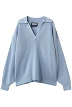 【メゾンスペシャル/MAISON SPECIAL】の【UNISEX】C/Aスキッパーニット S.BLU(スカイブルー)|ID: prp329100004856799 ipo3291000000036771857