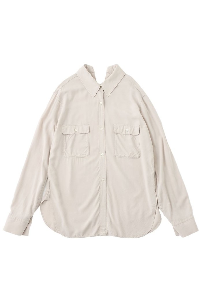 【ザ ストア バイ シー/THE STORE by C】の【COCUCA】ニュアンスシャツ インテリア・キッズ・メンズ・レディースファッション・服の通販 founy(ファニー) https://founy.com/ ファッション Fashion レディースファッション Fashion for Women トップス・カットソー Cut & Sew Tops シャツ・ブラウス・オフィスカジュアル Elegant Blouses & Button-Ups おすすめ Recommended / Our Picks なめらか Smooth, Silky Texture スリット Slit, Slit Detail スリーブ Sleeve, Long Sleeve / Short Sleeve セットアップ Set-Up, Coordinated Outfit センター Center, Center Line ダブル Double, Double-Breasted フロント Front, Front Design ポケット Pocket, Pocket Detail ロング Long, Long-Length エレガント 上品 Elegant |ID: prp329100004856800 ipo3291000000036700240