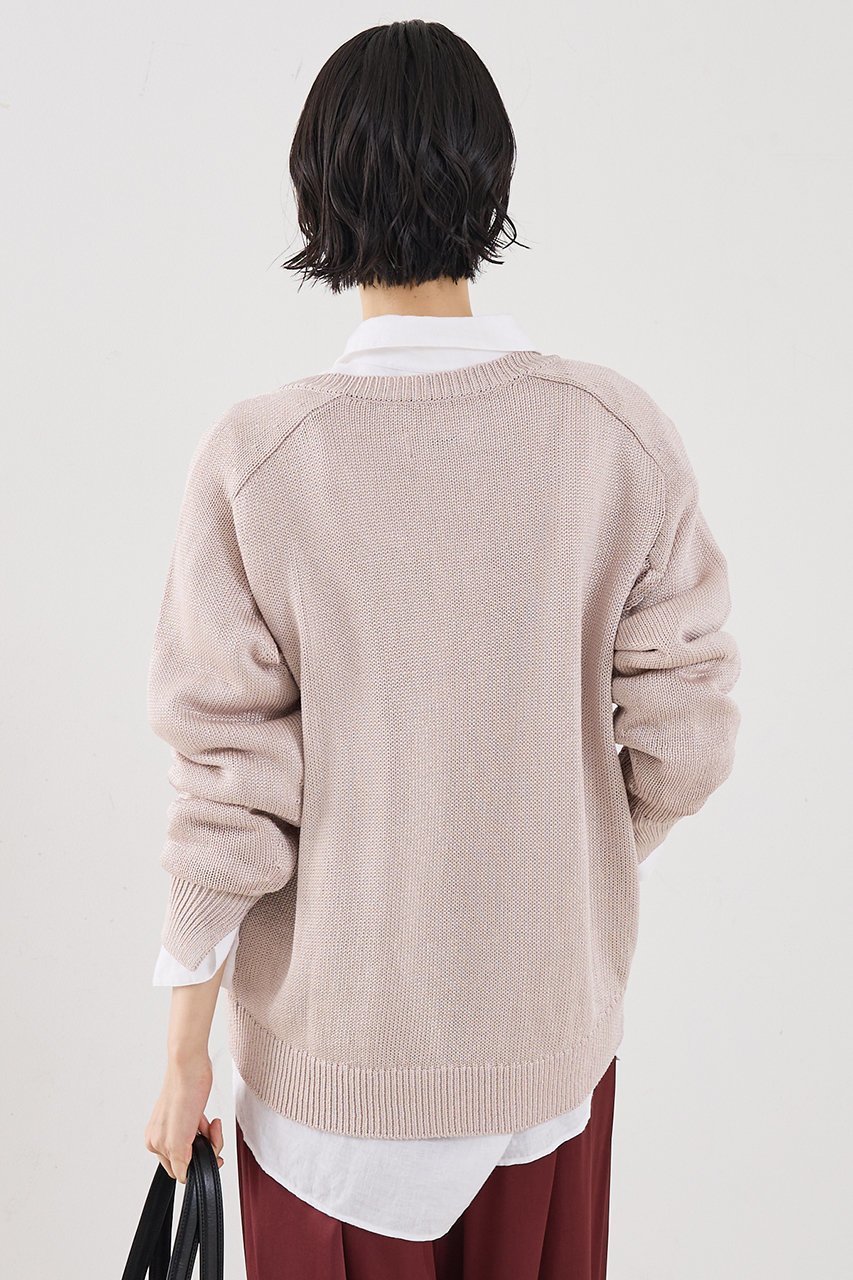 【ザ ストア バイ シー/THE STORE by C】の【COCUCA】ブライトニット 人気、トレンドファッション・服の通販 founy(ファニー) 　ファッション　Fashion　レディースファッション　Fashion for Women　トップス・カットソー　Cut & Sew Tops　ニット　Knit Tops & Sweaters　カジュアルプルオーバー・ニットトップス　Pullovers & Knit Tops / Casual Pullovers　2026年　2026　なめらか　Smooth, Silky Texture　アクセサリー　Fashion Accessories　イタリア　Italy　スリット　Slit, Slit Detail　ノースリーブ　Sleeveless, No-Sleeve　ブライト　Bright, Shiny　ミックス　Mix, Mixed Style　リネン　Linen, Linen Fabric　夏　Summer　春　Spring　S/S・春夏　SS, Spring/Summer, Warm Season　other-4|ID: prp329100004856802 ipo3291000000035821723