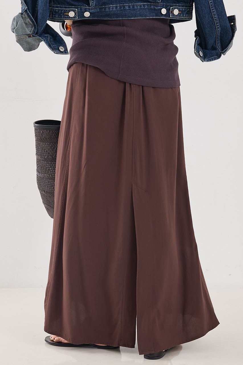 【ザ ストア バイ シー/THE STORE by C】の【COCUCA】ニュアンススカート 人気、トレンドファッション・服の通販 founy(ファニー) 　ファッション　Fashion　レディースファッション　Fashion for Women　スカート　Skirts　ロングスカート　Long Skirts / Maxi & Midi Skirts　2026年　2026　おすすめ　Recommended / Our Picks　なめらか　Smooth, Silky Texture　セットアップ　Set-Up, Coordinated Outfit　センター　Center, Center Line　フレア　Flare, Flared　ロング　Long, Long-Length　エレガント 上品　Elegant　夏　Summer　春　Spring　S/S・春夏　SS, Spring/Summer, Warm Season　other-3|ID: prp329100004856803 ipo3291000000035821756