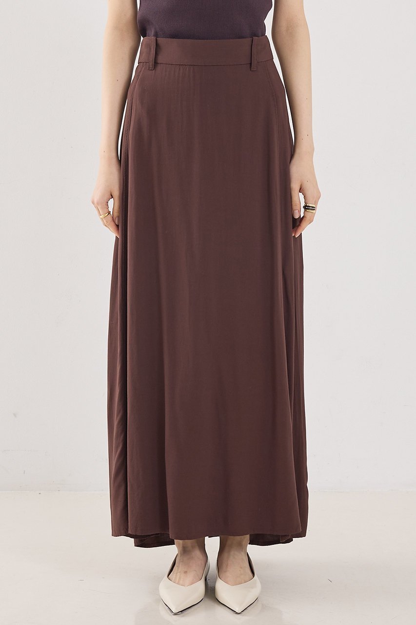 【ザ ストア バイ シー/THE STORE by C】の【COCUCA】ニュアンススカート 人気、トレンドファッション・服の通販 founy(ファニー) 　ファッション　Fashion　レディースファッション　Fashion for Women　スカート　Skirts　ロングスカート　Long Skirts / Maxi & Midi Skirts　2026年　2026　おすすめ　Recommended / Our Picks　なめらか　Smooth, Silky Texture　セットアップ　Set-Up, Coordinated Outfit　センター　Center, Center Line　フレア　Flare, Flared　ロング　Long, Long-Length　エレガント 上品　Elegant　夏　Summer　春　Spring　S/S・春夏　SS, Spring/Summer, Warm Season　other-7|ID: prp329100004856803 ipo3291000000035821760