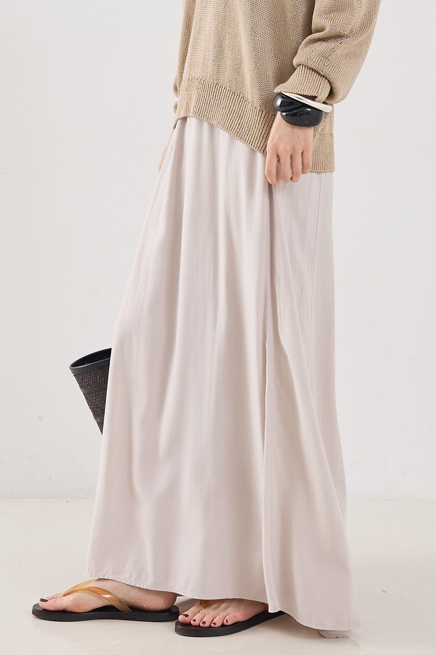 【ザ ストア バイ シー/THE STORE by C】の【COCUCA】ニュアンススカート 人気、トレンドファッション・服の通販 founy(ファニー) ファッション Fashion レディースファッション Fashion for Women スカート Skirts ロングスカート Long Skirts / Maxi & Midi Skirts おすすめ Recommended / Our Picks なめらか Smooth, Silky Texture セットアップ Set-Up, Coordinated Outfit センター Center, Center Line フレア Flare, Flared ロング Long, Long-Length エレガント 上品 Elegant other-2|ID: prp329100004856803 ipo3291000000036424336