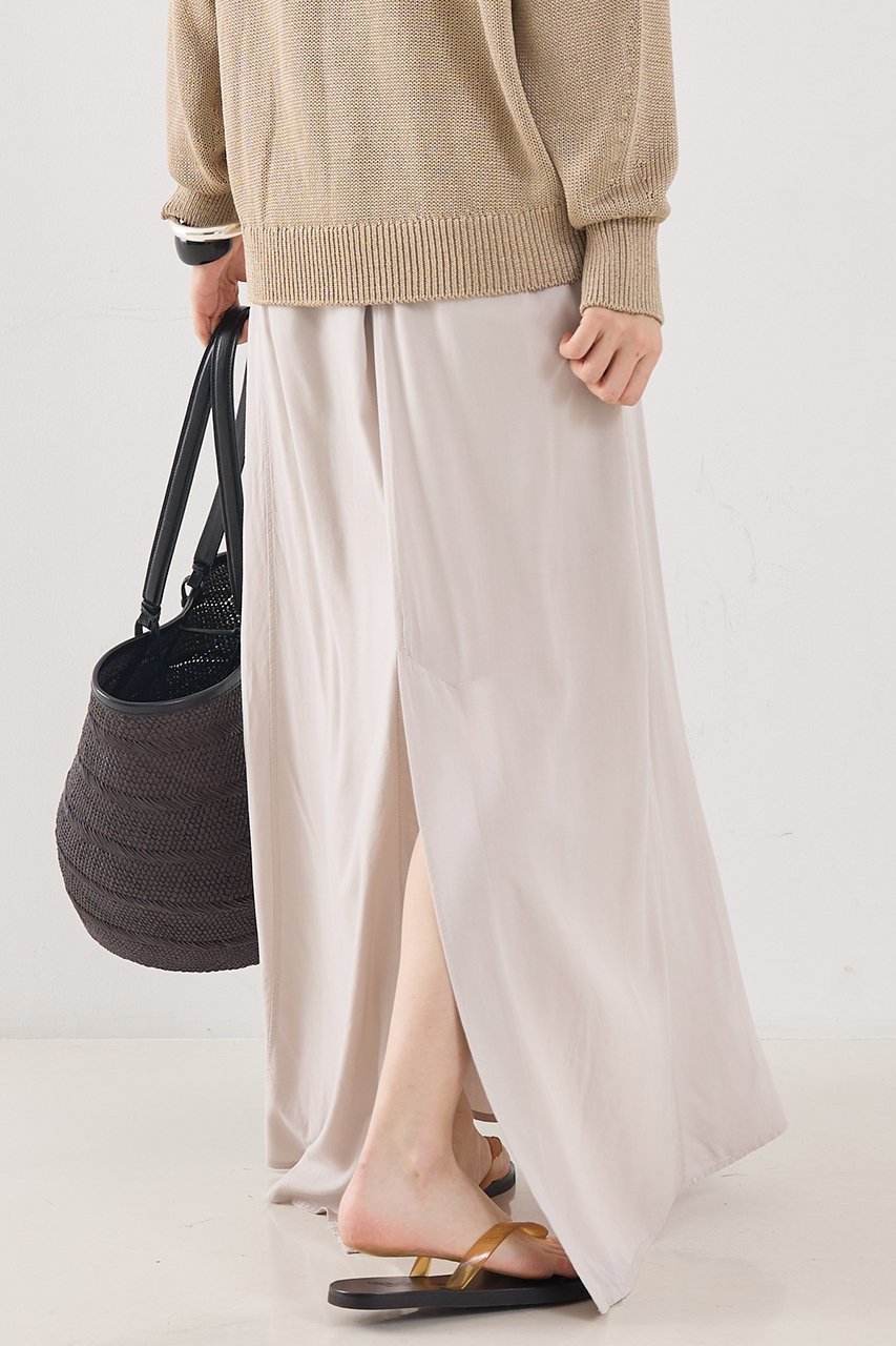 【ザ ストア バイ シー/THE STORE by C】の【COCUCA】ニュアンススカート 人気、トレンドファッション・服の通販 founy(ファニー) ファッション Fashion レディースファッション Fashion for Women スカート Skirts ロングスカート Long Skirts / Maxi & Midi Skirts おすすめ Recommended / Our Picks なめらか Smooth, Silky Texture セットアップ Set-Up, Coordinated Outfit センター Center, Center Line フレア Flare, Flared ロング Long, Long-Length エレガント 上品 Elegant other-3|ID: prp329100004856803 ipo3291000000036424338