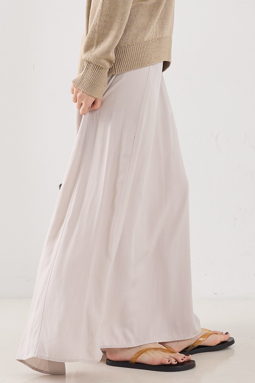 【ザ ストア バイ シー/THE STORE by C】の【COCUCA】ニュアンススカート 人気、トレンドファッション・服の通販 founy(ファニー) ファッション Fashion レディースファッション Fashion for Women スカート Skirts ロングスカート Long Skirts / Maxi & Midi Skirts おすすめ Recommended / Our Picks なめらか Smooth, Silky Texture セットアップ Set-Up, Coordinated Outfit センター Center, Center Line フレア Flare, Flared ロング Long, Long-Length エレガント 上品 Elegant other-4|ID: prp329100004856803 ipo3291000000036424339