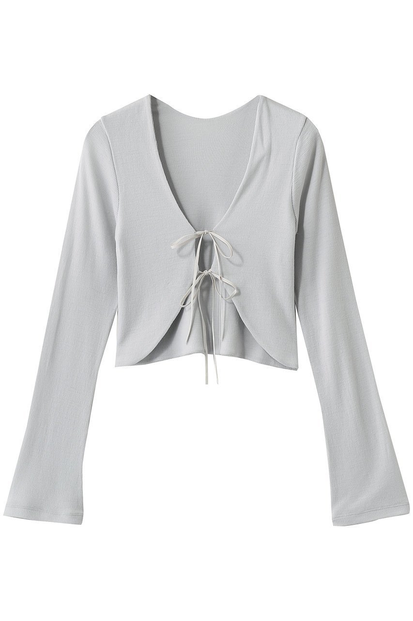 【ランジェリーク/LANGELIQUE】のマリア(L) リブカーディガン 人気、トレンドファッション・服の通販 founy(ファニー) 　ファッション　Fashion　レディースファッション　Fashion for Women　下着・ランジェリー　Lingerie & Intimates　その他ランジェリー・インナーアイテム　Other Lingerie / Intimates　おすすめ　Recommended / Our Picks　インナー　Innerwear　カーディガン　Cardigan, Knitwear　ショート　Short, Short Length　フィット　Fit, Slim Fit　フレア　Flare, Flared　ランジェリー　Lingerie, Intimate Wear　リボン　Ribbon, Bow　ワイド　Wide, Wide Fit　新作・新入荷　New Arrivals / New In　 other-1|ID: prp329100004856880 ipo3291000000035826908