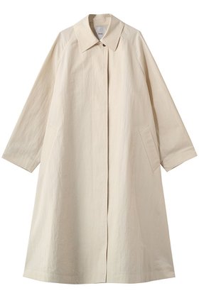 【エブール/ebure】のライトシュリンクコットン ステンカラーコート 人気、トレンドファッション・服の通販 founy(ファニー) ファッション Fashion レディースファッション Fashion for Women アウター Coat / Outerwear Collection コート・ロングコート・ピーコート Long Coats, Peacoats & More 2026年 2026 おすすめ Recommended / Our Picks シンプル Simple, Minimal スリット Slit, Slit Detail ツイル Twist, Twisted Detail ロング Long, Long-Length ワッシャー Washer, Crinkled Finish 夏 Summer 春 Spring S/S・春夏 SS, Spring/Summer, Warm Season |ID:prp329100004856883