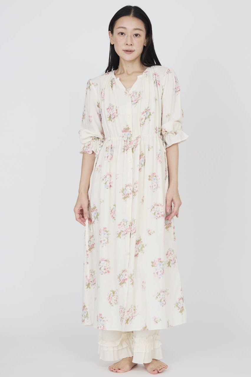 【ナナデコール/nanadecor】のプリムローズサイドリボンワンピース 人気、トレンドファッション・服の通販 founy(ファニー) ファッション Fashion レディースファッション Fashion for Women ワンピース Dresses お家時間・ステイホーム Stay Home / At Home ギャザー Gathered, Ruffled パジャマ Pajamas, Sleepwear フェミニン Feminine, Girly リボン Ribbon, Bow ロング Long, Long-Length 新作・新入荷 New Arrivals / New In other-8|ID: prp329100004857465 ipo3291000000035855577