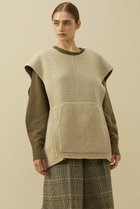 【プレインピープル/PLAIN PEOPLE】のリバービッグベスト ベージュ|ID: prp329100004857466 ipo3291000000035855614