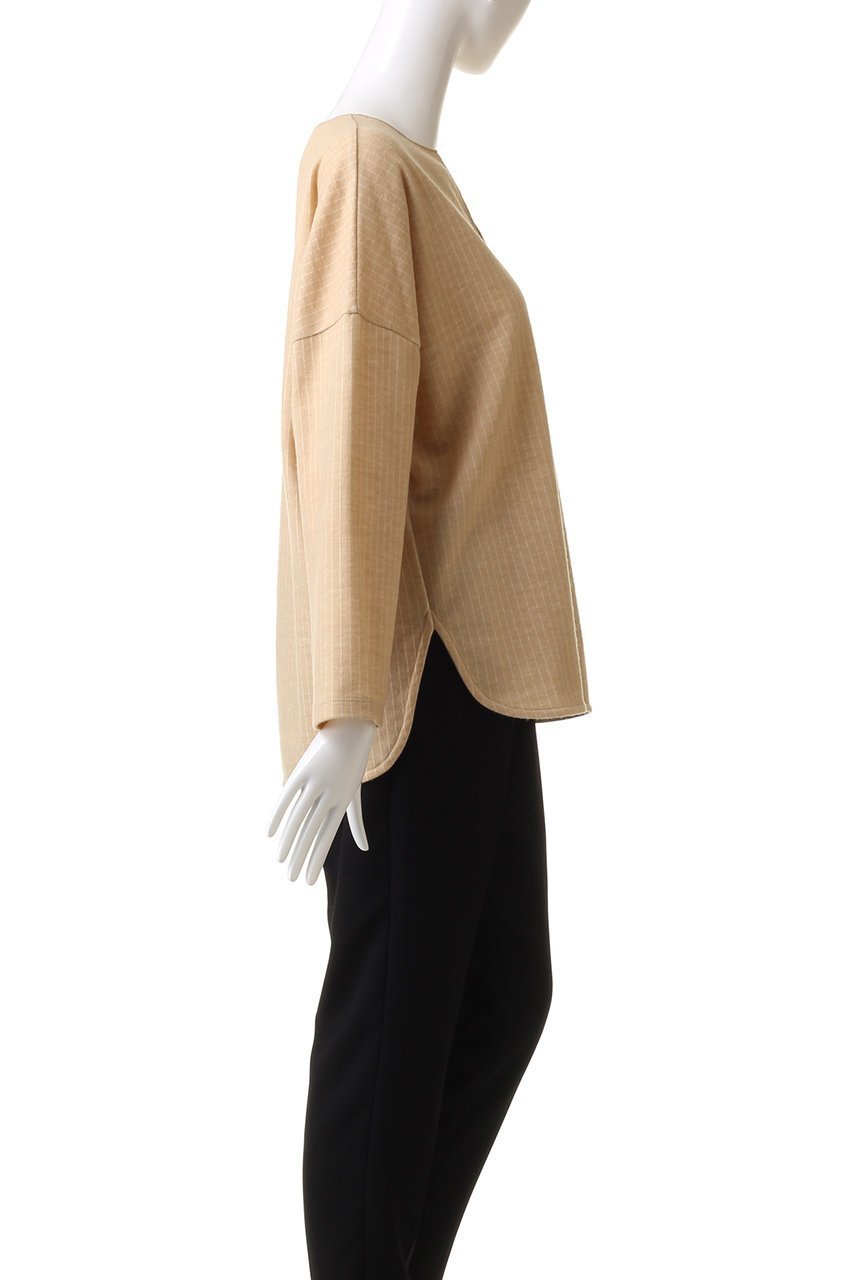 【プレインピープル/PLAIN PEOPLE】のチョークストライププルオーバー 人気、トレンドファッション・服の通販 founy(ファニー) 　ファッション　Fashion　レディースファッション　Fashion for Women　トップス・カットソー　Cut & Sew Tops　シャツ・ブラウス・オフィスカジュアル　Elegant Blouses & Button-Ups　カジュアルプルオーバー・ニットトップス　Pullovers & Knit Tops / Casual Pullovers　おすすめ　Recommended / Our Picks　スリーブ　Sleeve, Long Sleeve / Short Sleeve　セットアップ　Set-Up, Coordinated Outfit　ボトム　Bottoms, Lower Wear　ロング　Long, Long-Length　再入荷　Restock / Back in Stock　other-3|ID: prp329100004857467 ipo3291000000035855631