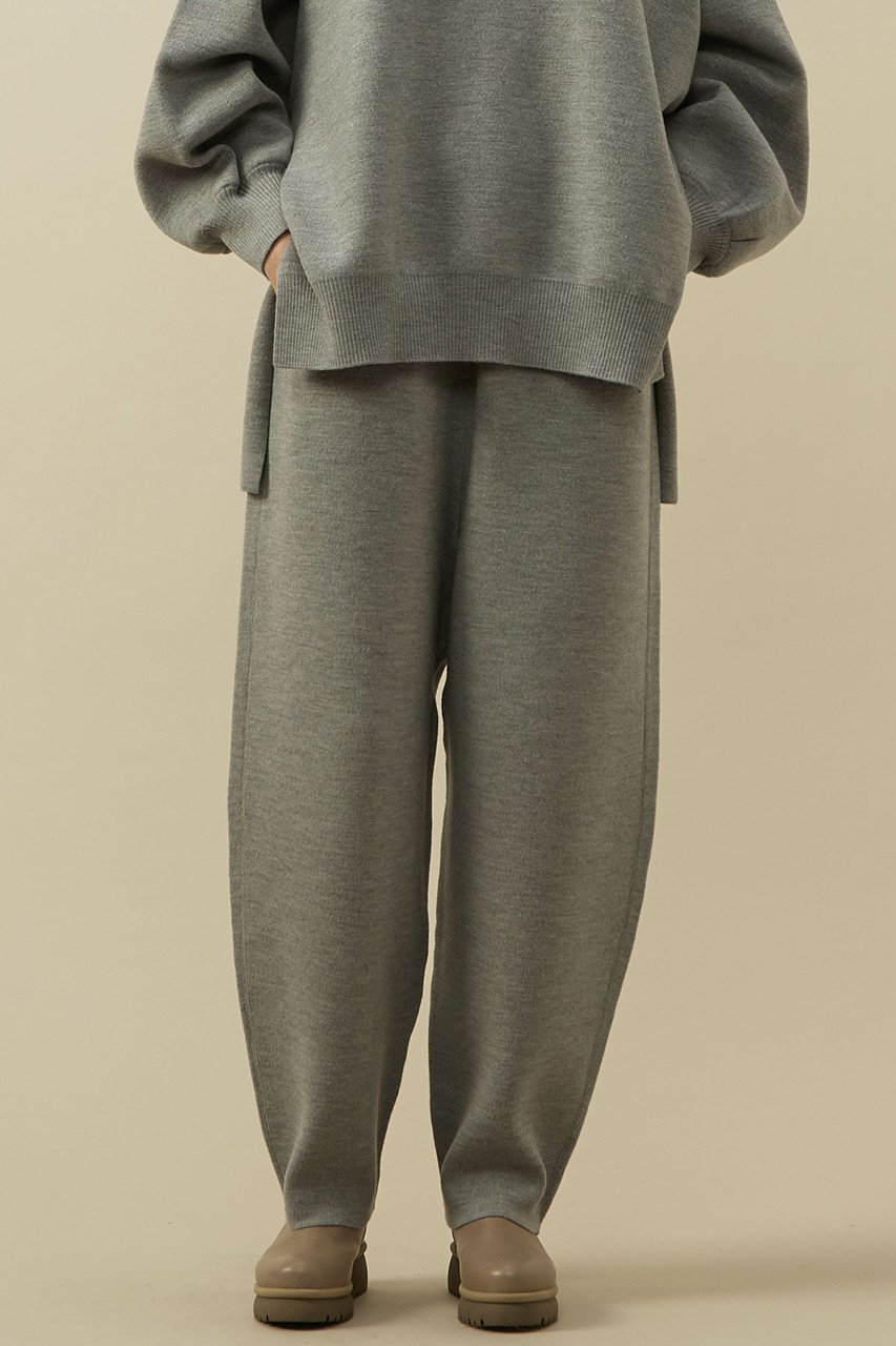 【プレインピープル/PLAIN PEOPLE】のニットバレルパンツ 人気、トレンドファッション・服の通販 founy(ファニー) ファッション Fashion レディースファッション Fashion for Women パンツ Pants & Trousers おすすめ Recommended / Our Picks なめらか Smooth, Silky Texture ストレッチ Stretch, Stretchy Fabric セットアップ Set-Up, Coordinated Outfit テーパード Tapered, Tapered Pants リラックス Relax, Relaxed Fit 再入荷 Restock / Back in Stock other-1|ID: prp329100004857468 ipo3291000000035855639