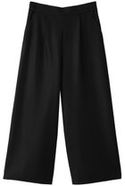 【プレインピープル/PLAIN PEOPLE】のミルドメルトンワイドクロップドパンツ ブラック|ID: prp329100004857469 ipo3291000000035855660