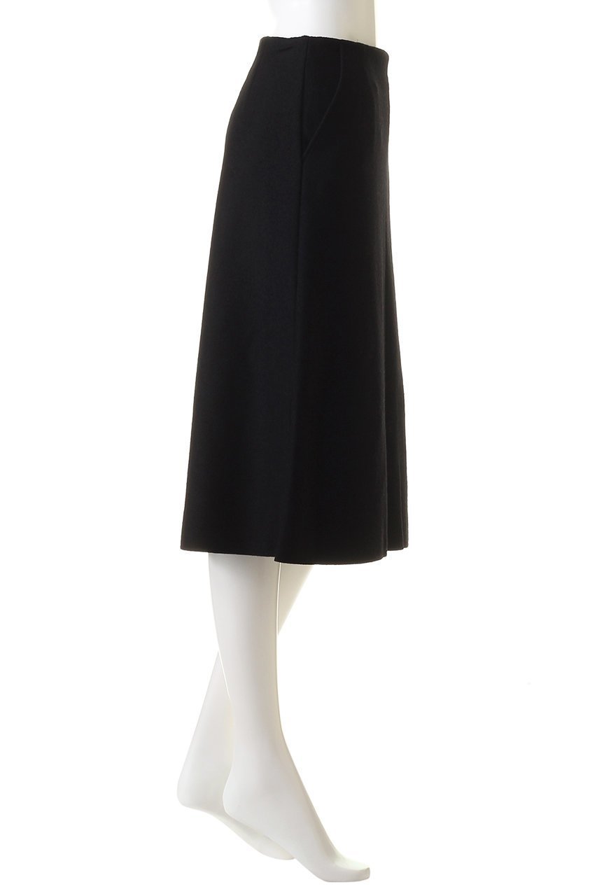【プレインピープル/PLAIN PEOPLE】のミルドメルトンミディフレアスカート 人気、トレンドファッション・服の通販 founy(ファニー) 　ファッション　Fashion　レディースファッション　Fashion for Women　スカート　Skirts　Aライン・フレアスカート　A-Line & Flared Skirts　おすすめ　Recommended / Our Picks　セーター　Sweater, Knitwear　ドレープ　Drape, Draping Fabric　ロング　Long, Long-Length　再入荷　Restock / Back in Stock　定番　Standard, Basic Item　other-3|ID: prp329100004857470 ipo3291000000035855677
