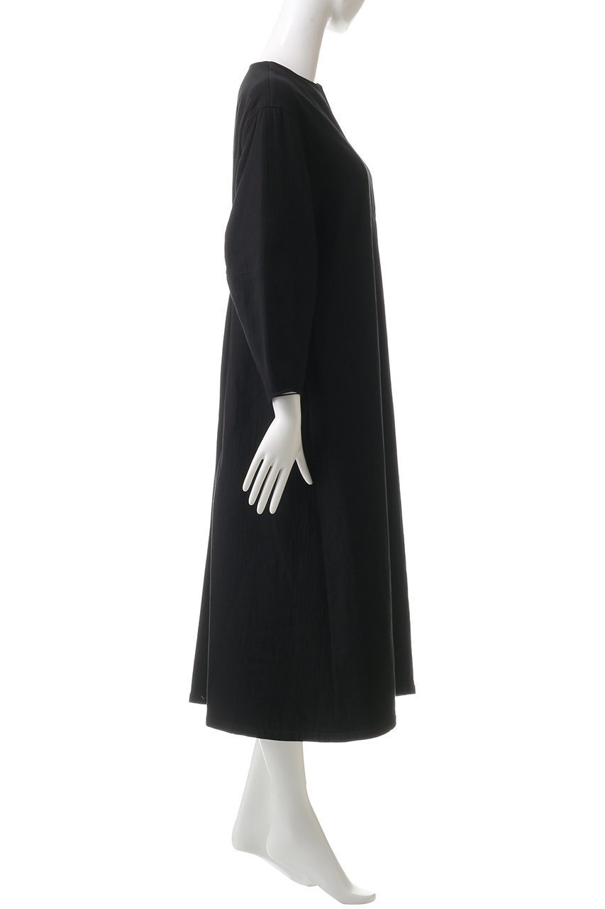 【プレインピープル/PLAIN PEOPLE】のカルゼ二重織ワンピース 人気、トレンドファッション・服の通販 founy(ファニー) 　ファッション　Fashion　レディースファッション　Fashion for Women　ワンピース　Dresses　チュニック　Tunic Tops & Dresses　スリット　Slit, Slit Detail　スリーブ　Sleeve, Long Sleeve / Short Sleeve　チュニック　Tunic, Long Top　モダン　Modern, Contemporary　ロング　Long, Long-Length　other-3|ID: prp329100004857480 ipo3291000000035999167