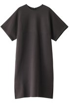 【プレインピープル/PLAIN PEOPLE】のストライプJQジャージー五分袖ワンピース グレー|ID: prp329100004857483 ipo3291000000035855879