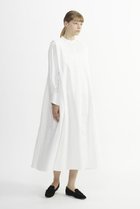 【プレインピープル/PLAIN PEOPLE】の綿麻高密度ツイルショルダータックシャツドレス ホワイト|ID: prp329100004857485 ipo3291000000035855908