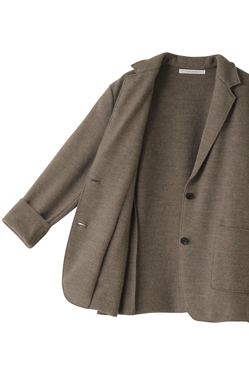 【プレインピープル/PLAIN PEOPLE】のWEANERSニットテーラードジャケット 人気、トレンドファッション・服の通販 founy(ファニー) 　ファッション　Fashion　レディースファッション　Fashion for Women　アウター　Coat / Outerwear Collection　レディースジャケット・軽アウター　Jackets　テーラードジャケット / 通勤・きれいめスタイル　Tailored Jackets & Blazers　おすすめ　Recommended / Our Picks　ジャケット　Jacket, Outerwear　ドレス　Dress, One-Piece　ベーシック　Basic, Essential　再入荷　Restock / Back in Stock　other-6|ID: prp329100004857486 ipo3291000000035855940