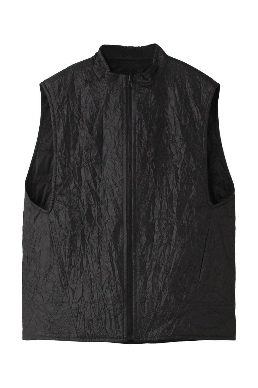 【プレインピープル/PLAIN PEOPLE】のクラッシュリップストップKAPOK KNOTコラボジャケット インテリア・キッズ・メンズ・レディースファッション・服の通販 founy(ファニー) 　ファッション　Fashion　レディースファッション　Fashion for Women　アウター　Coat / Outerwear Collection　レディースジャケット・軽アウター　Jackets　キルティング　Quilted, Quilting　クラッシュ　Distressed, Crashed Style　ジャケット　Jacket, Outerwear　ダウン　Down, Puffer　ベスト　Vest, Waistcoat　リップ　Lip, Lip Motif　リバーシブル　Reversible, Two-Sided　ワッシャー　Washer, Crinkled Finish　ブラック|ID: prp329100004857493 ipo3291000000035945432