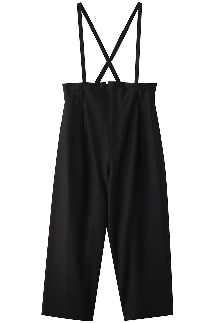 【プレインピープル/PLAIN PEOPLE】のSuper140ミルド天竺サスペンダー付きセミワイドパンツ インテリア・キッズ・メンズ・レディースファッション・服の通販 founy(ファニー) ファッション Fashion レディースファッション Fashion for Women パンツ Pants & Trousers なめらか Smooth, Silky Texture サスペンダー Suspenders, Braces シンプル Simple, Minimal ワイド Wide, Wide Fit エレガント 上品 Elegant 再入荷 Restock / Back in Stock グレー|ID: prp329100004857496 ipo3291000000035856116