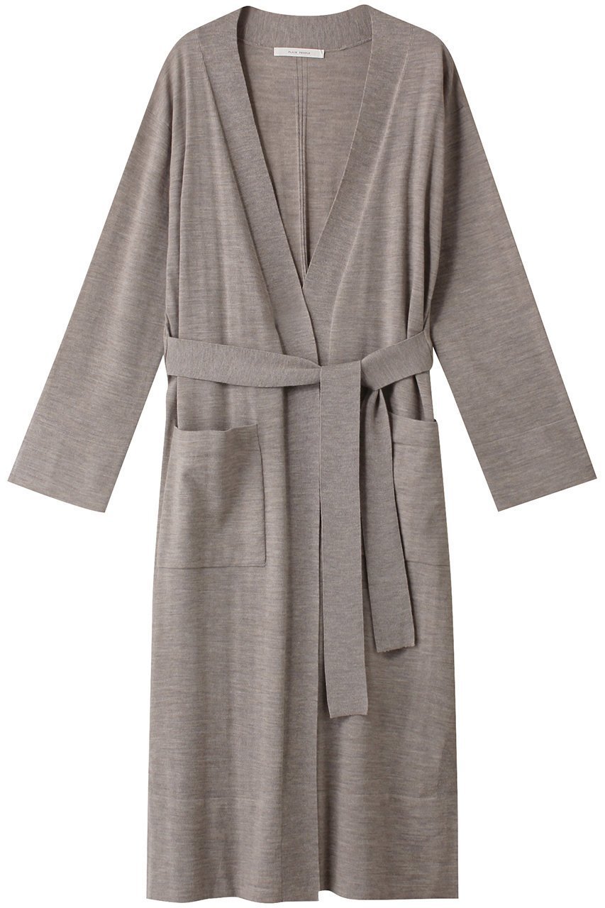 【プレインピープル/PLAIN PEOPLE】のVICTORIAベルト付きロングカーディガン 人気、トレンドファッション・服の通販 founy(ファニー) 　ファッション　Fashion　レディースファッション　Fashion for Women　トップス・カットソー　Cut & Sew Tops　ニット　Knit Tops & Sweaters　カーディガン・羽織り　Layered Style Cardigans　ベルト&ウエストマーク　Belts & Waist Accessories　カーディガン　Cardigan, Knitwear　シアー　Sheer, See-Through　シンプル　Simple, Minimal　ロング　Long, Long-Length　再入荷　Restock / Back in Stock　 other-1|ID: prp329100004857502 ipo3291000000035856201