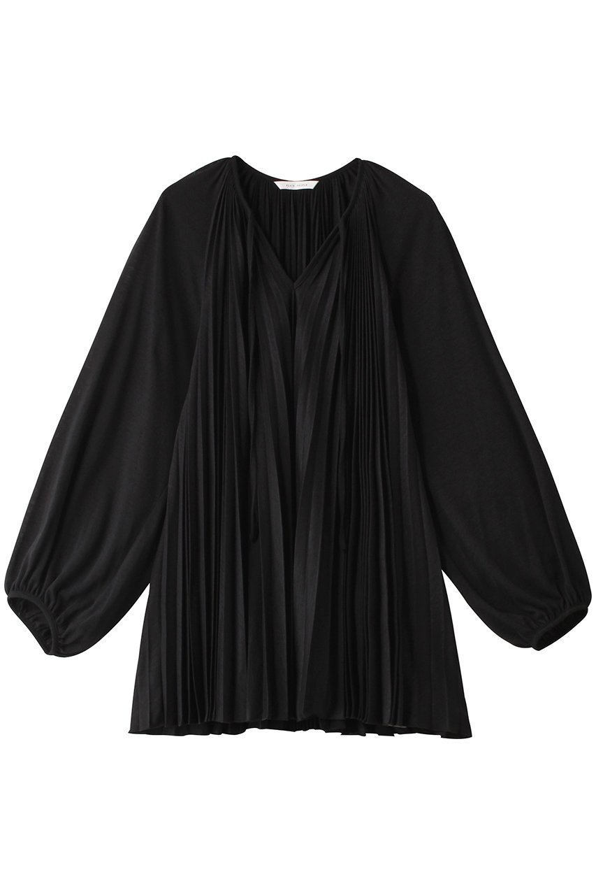 【プレインピープル/PLAIN PEOPLE】の1/50TW 65/35天竺チュニックブラウス インテリア・キッズ・メンズ・レディースファッション・服の通販 founy(ファニー) ファッション Fashion レディースファッション Fashion for Women トップス・カットソー Cut & Sew Tops シャツ・ブラウス・オフィスカジュアル Elegant Blouses & Button-Ups おすすめ Recommended / Our Picks シアー Sheer, See-Through スリット Slit, Slit Detail スリーブ Sleeve, Long Sleeve / Short Sleeve セットアップ Set-Up, Coordinated Outfit チュニック Tunic, Long Top フレア Flare, Flared プリーツ Pleats, Pleated リボン Ribbon, Bow ロング Long, Long-Length 再入荷 Restock / Back in Stock 秋 Autumn チャコールグレー|ID: prp329100004857505 ipo3291000000035856257