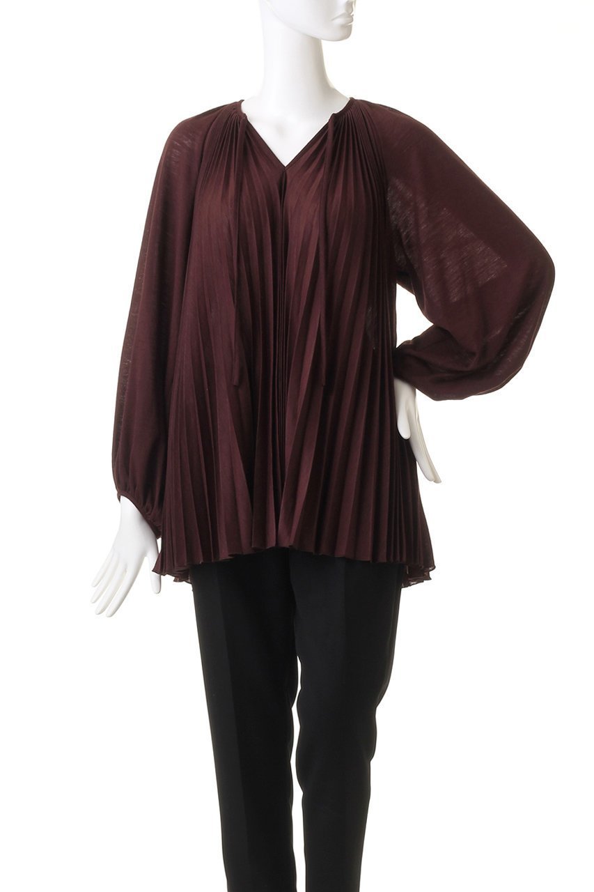 【プレインピープル/PLAIN PEOPLE】の1/50TW 65/35天竺チュニックブラウス 人気、トレンドファッション・服の通販 founy(ファニー) ファッション Fashion レディースファッション Fashion for Women トップス・カットソー Cut & Sew Tops シャツ・ブラウス・オフィスカジュアル Elegant Blouses & Button-Ups おすすめ Recommended / Our Picks シアー Sheer, See-Through スリット Slit, Slit Detail スリーブ Sleeve, Long Sleeve / Short Sleeve セットアップ Set-Up, Coordinated Outfit チュニック Tunic, Long Top フレア Flare, Flared プリーツ Pleats, Pleated リボン Ribbon, Bow ロング Long, Long-Length 再入荷 Restock / Back in Stock 秋 Autumn other-2|ID: prp329100004857505 ipo3291000000035856262