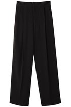 【プレインピープル/PLAIN PEOPLE】のバックサテンジョーゼットタックテーパードパンツ ブラック|ID: prp329100004857506 ipo3291000000035856289