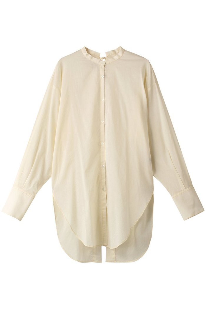 【プレインピープル/PLAIN PEOPLE】の【The fabric of Freedom】ローンブラウス インテリア・キッズ・メンズ・レディースファッション・服の通販 founy(ファニー) https://founy.com/ ファッション Fashion レディースファッション Fashion for Women トップス・カットソー Cut & Sew Tops シャツ・ブラウス・オフィスカジュアル Elegant Blouses & Button-Ups シアー Sheer, See-Through シンプル Simple, Minimal スリーブ Sleeve, Long Sleeve / Short Sleeve リボン Ribbon, Bow ロング Long, Long-Length 再入荷 Restock / Back in Stock |ID: prp329100004857507 ipo3291000000035856296