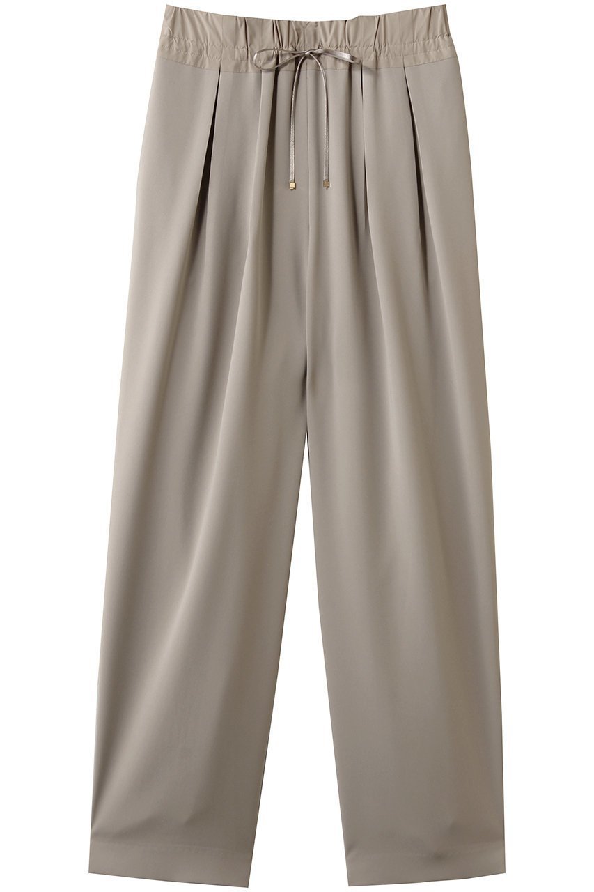 【ベイジ,/BEIGE,】のRUE(ルー)/ドライタッチイージーセミワイドパンツ インテリア・キッズ・メンズ・レディースファッション・服の通販 founy(ファニー) ファッション Fashion レディースファッション Fashion for Women パンツ Pants & Trousers 2026年 2026 カットソー Cut and Sewn Top ストレート Straight, Straight Cut ワイド Wide, Wide Fit エレガント 上品 Elegant 夏 Summer 定番 Standard, Basic Item 春 Spring S/S・春夏 SS, Spring/Summer, Warm Season ビジネス 仕事 通勤 Business / Work / Commuting Taupe|ID: prp329100004857515 ipo3291000000035856406