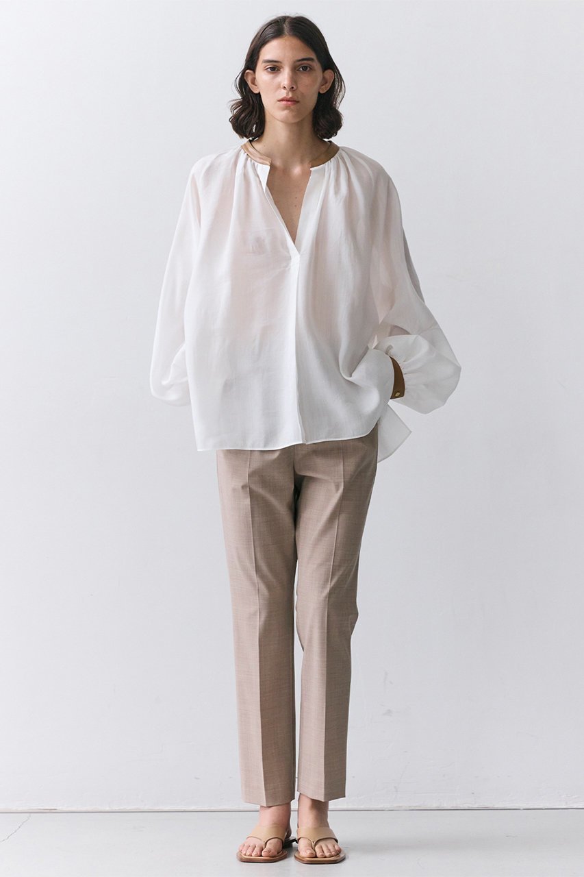 【ベイジ,/BEIGE,】のCELEST(セレスト)/ウエストゴムイージーストレートパンツ 人気、トレンドファッション・服の通販 founy(ファニー) 　ファッション　Fashion　レディースファッション　Fashion for Women　パンツ　Pants & Trousers　ストレート　Straight, Straight Cut　センター　Center, Center Line　エレガント 上品　Elegant　ビジネス 仕事 通勤　Business / Work / Commuting　other-6|ID: prp329100004857516 ipo3291000000036881375