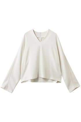 【ベイジ,/BEIGE,】 RUE(ルー)/ドライタッチVネック配色ステッチブラウス人気、トレンドファッション・服の通販 founy(ファニー) ファッション Fashion レディースファッション Fashion for Women トップス・カットソー Cut & Sew Tops シャツ・ブラウス・オフィスカジュアル Elegant Blouses & Button-Ups Vネックトップス V-Neck Tops / V-Cut Neckline Shirts 2026年 2026 おすすめ Recommended / Our Picks とろみ Fluid, Flowy Fabric ショート Short, Short Length スリーブ Sleeve, Long Sleeve / Short Sleeve タイトスカート Pencil Skirt, Tight Skirt バランス Balance, Style Balance ロング Long, Long-Length ワイド Wide, Wide Fit エレガント 上品 Elegant 夏 Summer 春 Spring S/S・春夏 SS, Spring/Summer, Warm Season |ID:prp329100004857523