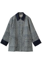 【エスゼット ブロックプリント/SZ Blockprints】のHOMER JACKET PATTI ジップアップジャケット ネイビー|ID: prp329100004857853 ipo3291000000036093420