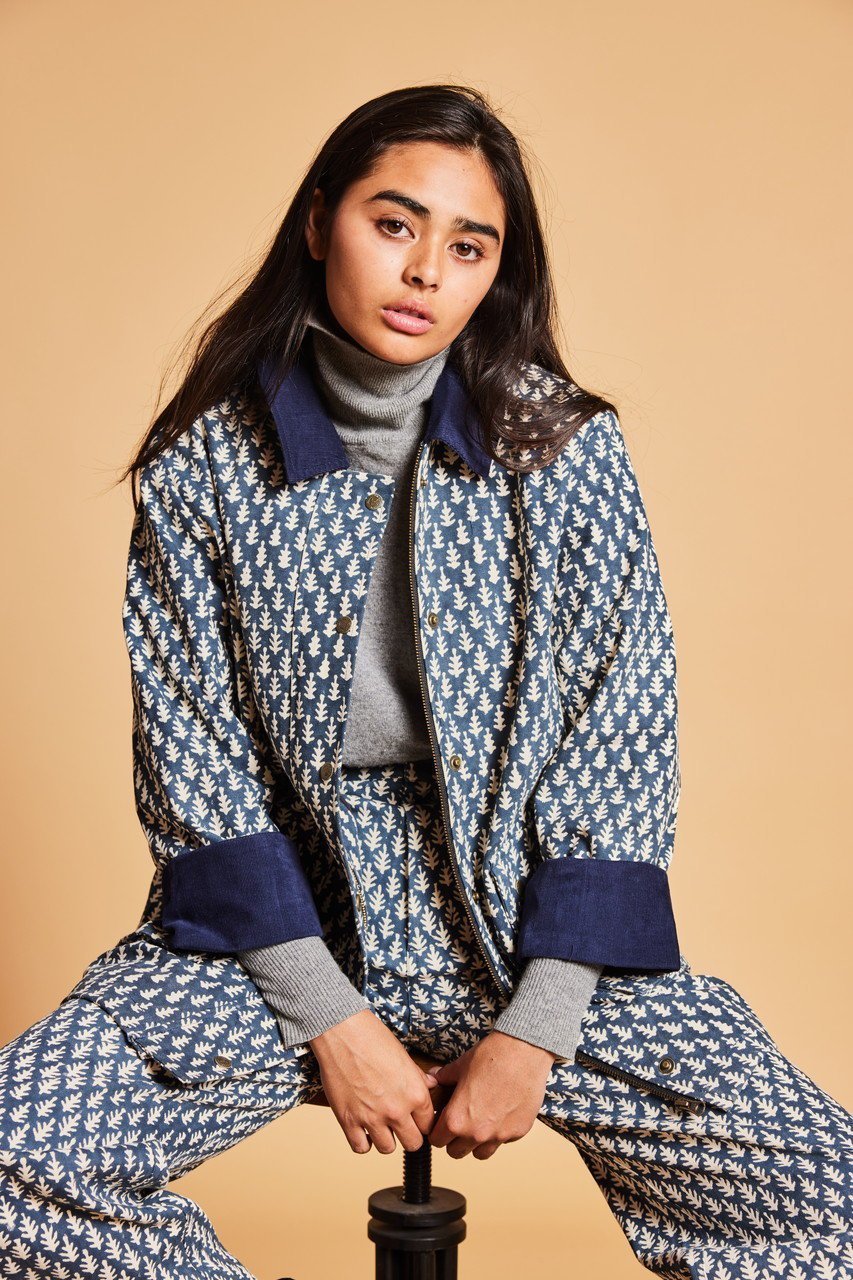 【エスゼット ブロックプリント/SZ Blockprints】のHOMER JACKET PATTI ジップアップジャケット 人気、トレンドファッション・服の通販 founy(ファニー) 　ファッション　Fashion　レディースファッション　Fashion for Women　アウター　Coat / Outerwear Collection　レディースジャケット・軽アウター　Jackets　シンプル　Simple, Minimal　ジャケット　Jacket, Outerwear　プリント　Print, Printed Pattern　無地　Plain, Solid Color　other-8|ID: prp329100004857853 ipo3291000000036093427