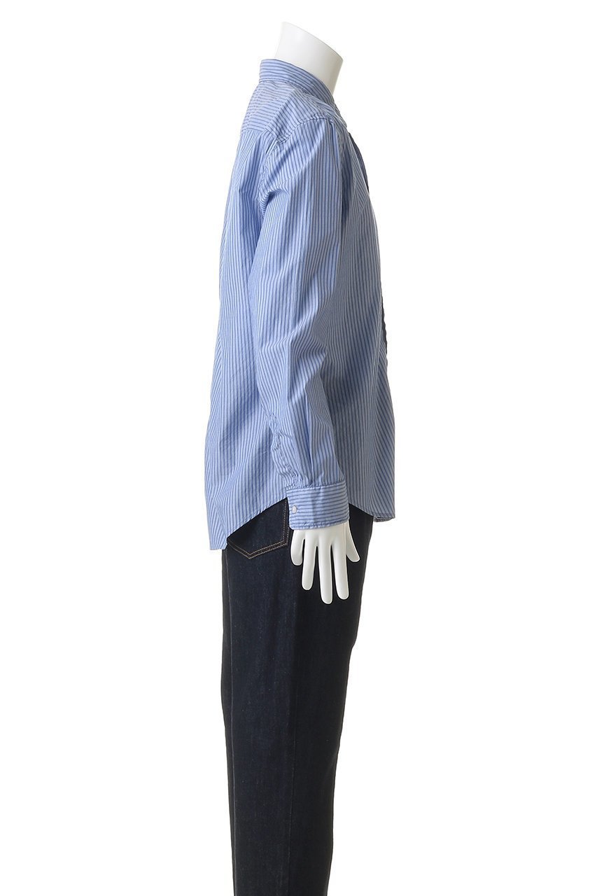 【フランク&アイリーン/Frank&Eileen / MEN】の【MEN】 FINBAR イタリアンコットン ブルーストライプ シャツ 人気、トレンドファッション・服の通販 founy(ファニー) 　ファッション　Fashion　メンズファッション　Fashion for Men　2026年　2026　ストライプ　Stripe, Striped Pattern　スリーブ　Sleeve, Long Sleeve / Short Sleeve　バランス　Balance, Style Balance　フィット　Fit, Slim Fit　ロング　Long, Long-Length　夏　Summer　春　Spring　S/S・春夏　SS, Spring/Summer, Warm Season　other-3|ID: prp329100004857854 ipo3291000000035876490