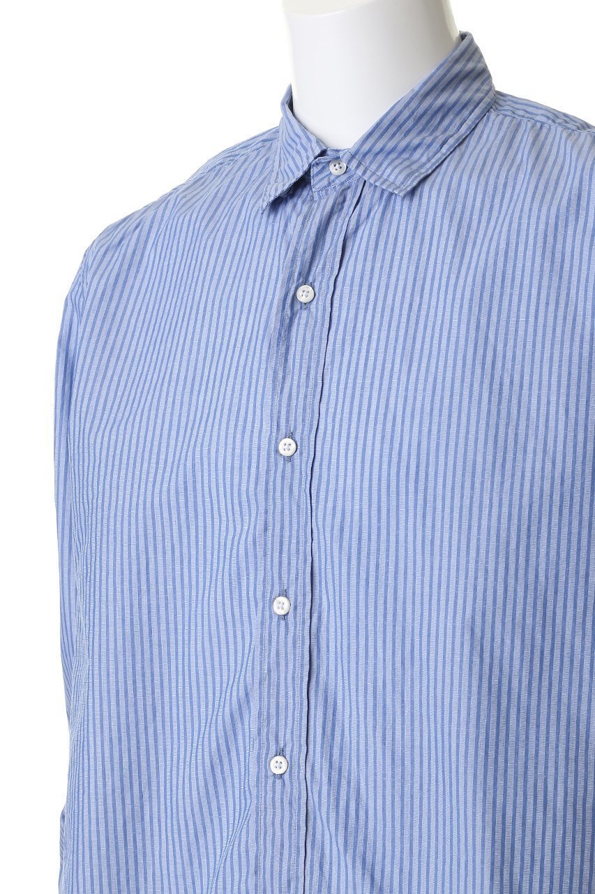 【フランク&アイリーン/Frank&Eileen / MEN】の【MEN】 FINBAR イタリアンコットン ブルーストライプ シャツ 人気、トレンドファッション・服の通販 founy(ファニー) 　ファッション　Fashion　メンズファッション　Fashion for Men　2026年　2026　ストライプ　Stripe, Striped Pattern　スリーブ　Sleeve, Long Sleeve / Short Sleeve　バランス　Balance, Style Balance　フィット　Fit, Slim Fit　ロング　Long, Long-Length　夏　Summer　春　Spring　S/S・春夏　SS, Spring/Summer, Warm Season　other-5|ID: prp329100004857854 ipo3291000000035876492