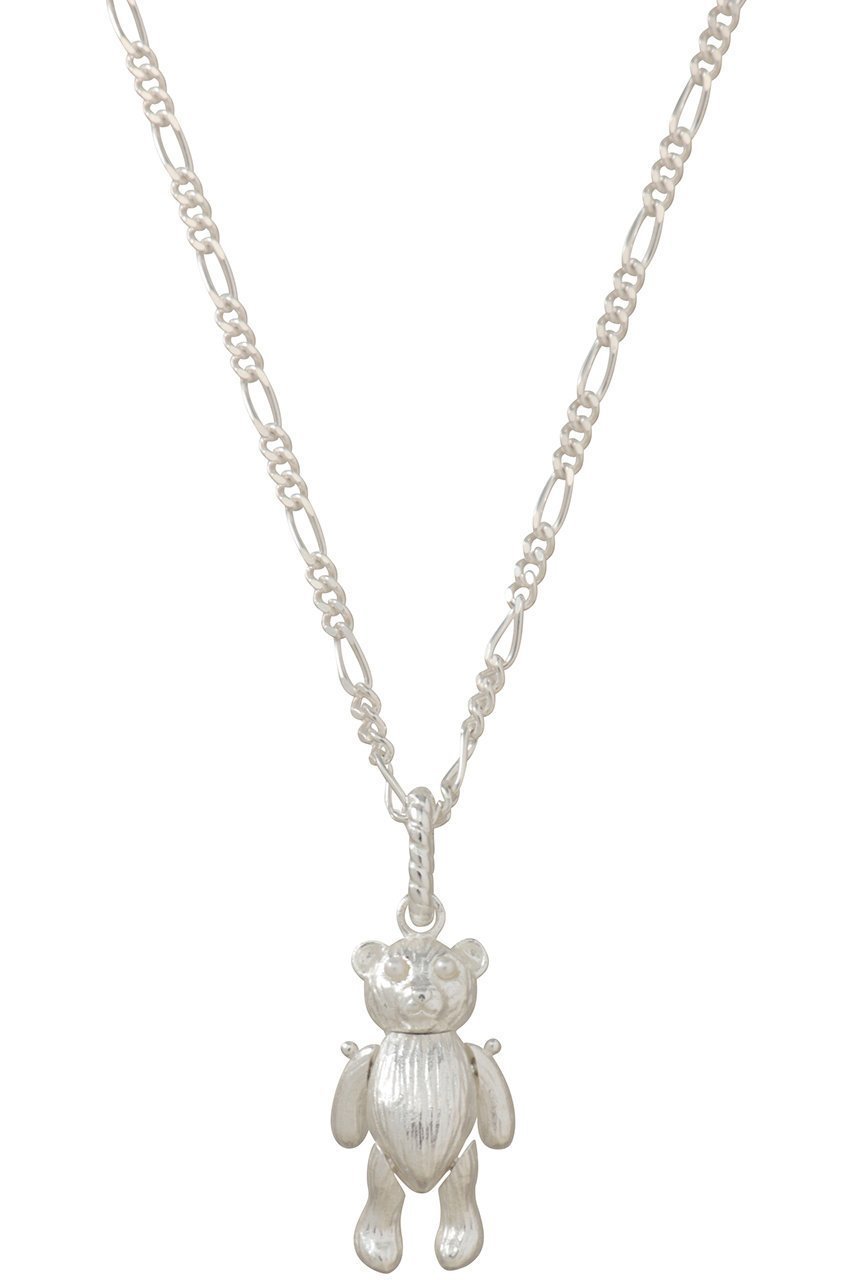 【デイジー ロンドン/DAISY LONDON】のSHRIMPS テディベア トネックレス インテリア・キッズ・メンズ・レディースファッション・服の通販 founy(ファニー) 　ファッション　Fashion　レディースファッション　Fashion for Women　ジュエリー　Jewelry　ネックレス　Necklaces & Pendants　2026年　2026　ネックレス　Necklace, Pendant Necklace　モチーフ　Motif, Design Theme　エレガント 上品　Elegant　夏　Summer　春　Spring　S/S・春夏　SS, Spring/Summer, Warm Season　シルバー|ID: prp329100004857855 ipo3291000000035876494