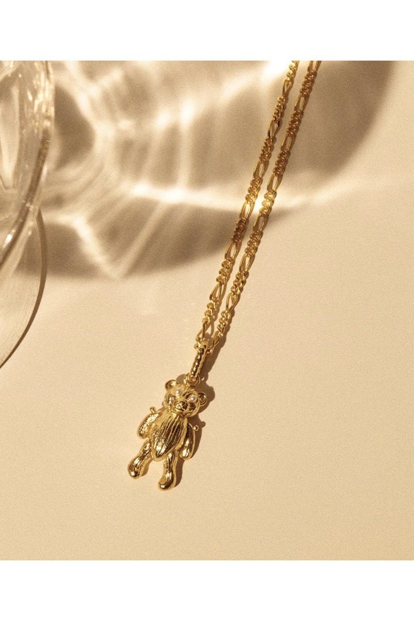 【デイジー ロンドン/DAISY LONDON】のSHRIMPS テディベア トネックレス 人気、トレンドファッション・服の通販 founy(ファニー) 　ファッション　Fashion　レディースファッション　Fashion for Women　ジュエリー　Jewelry　ネックレス　Necklaces & Pendants　2026年　2026　ネックレス　Necklace, Pendant Necklace　モチーフ　Motif, Design Theme　リュクス　Luxury, Elegant, High-End, Chic　夏　Summer　春　Spring　S/S・春夏　SS, Spring/Summer, Warm Season　other-8|ID: prp329100004857856 ipo3291000000035876508