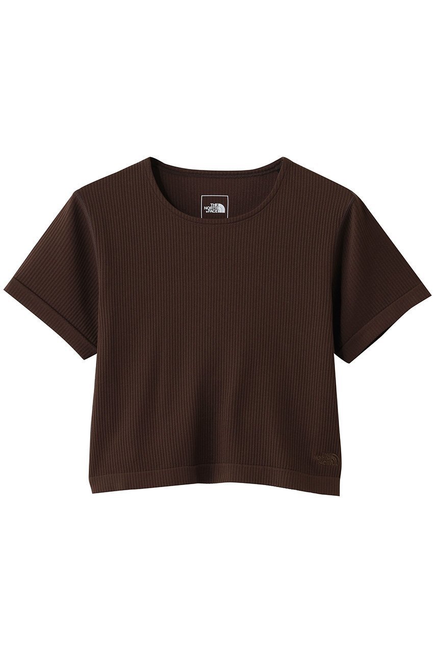 【ザ ノース フェイス/THE NORTH FACE】のGARリブショートスリーブTシャツ インテリア・キッズ・メンズ・レディースファッション・服の通販 founy(ファニー) 　ファッション　Fashion　レディースファッション　Fashion for Women　トップス・カットソー　Cut & Sew Tops　シャツ・ブラウス・オフィスカジュアル　Elegant Blouses & Button-Ups　ロングTシャツ・Tシャツ　Longline T-Shirts & Tees　スポーツウェア　Functional & Stylish Sportswear　スポーツ トップス　Athletic Tops / Workout Tops / Training Shirts　2026年　2026　ショート　Short, Short Length　ストレッチ　Stretch, Stretchy Fabric　スポーツ　Sports, Activewear　スリーブ　Sleeve, Long Sleeve / Short Sleeve　フィット　Fit, Slim Fit　夏　Summer　春　Spring　S/S・春夏　SS, Spring/Summer, Warm Season　スレートブラウン|ID: prp329100004857865 ipo3291000000035876602