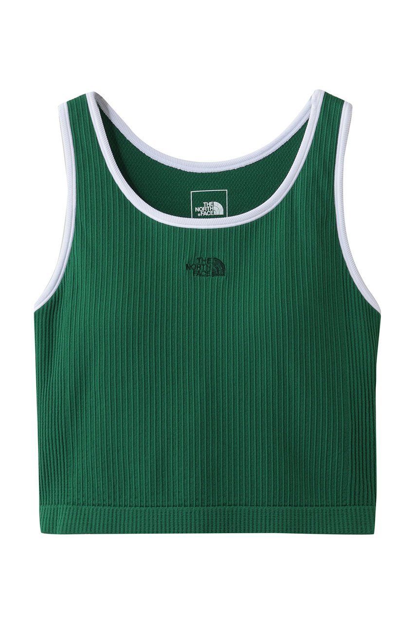 【ザ ノース フェイス/THE NORTH FACE】のGARリブブラタンク インテリア・キッズ・メンズ・レディースファッション・服の通販 founy(ファニー) 　ファッション　Fashion　レディースファッション　Fashion for Women　トップス・カットソー　Cut & Sew Tops　スポーツウェア　Functional & Stylish Sportswear　スポーツ トップス　Athletic Tops / Workout Tops / Training Shirts　2026年　2026　ストレッチ　Stretch, Stretchy Fabric　スポーツ　Sports, Activewear　タンク　Tank Top, Sleeveless Top　フィット　Fit, Slim Fit　夏　Summer　春　Spring　S/S・春夏　SS, Spring/Summer, Warm Season　TNFグリーン|ID: prp329100004857866 ipo3291000000035876613