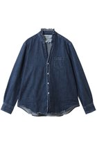 【フランク&アイリーン/Frank&Eileen】のRUFFL EILEEN イタリアンフェイマスデニム フリルカラー シャツ 人気、トレンドファッション・服の通販 founy(ファニー) ファッション Fashion レディースファッション Fashion for Women トップス・カットソー Cut & Sew Tops シャツ・ブラウス・オフィスカジュアル Elegant Blouses & Button-Ups 2026年 2026 スリーブ Sleeve, Long Sleeve / Short Sleeve デニム Denim, Jeans Material フェミニン Feminine, Girly フリル Frill, Ruffle ロング Long, Long-Length 夏 Summer 春 Spring S/S・春夏 SS, Spring/Summer, Warm Season 羽織 Haori, Light Jacket thumbnail ローインディゴ|ID: prp329100004857868 ipo3291000000035876634