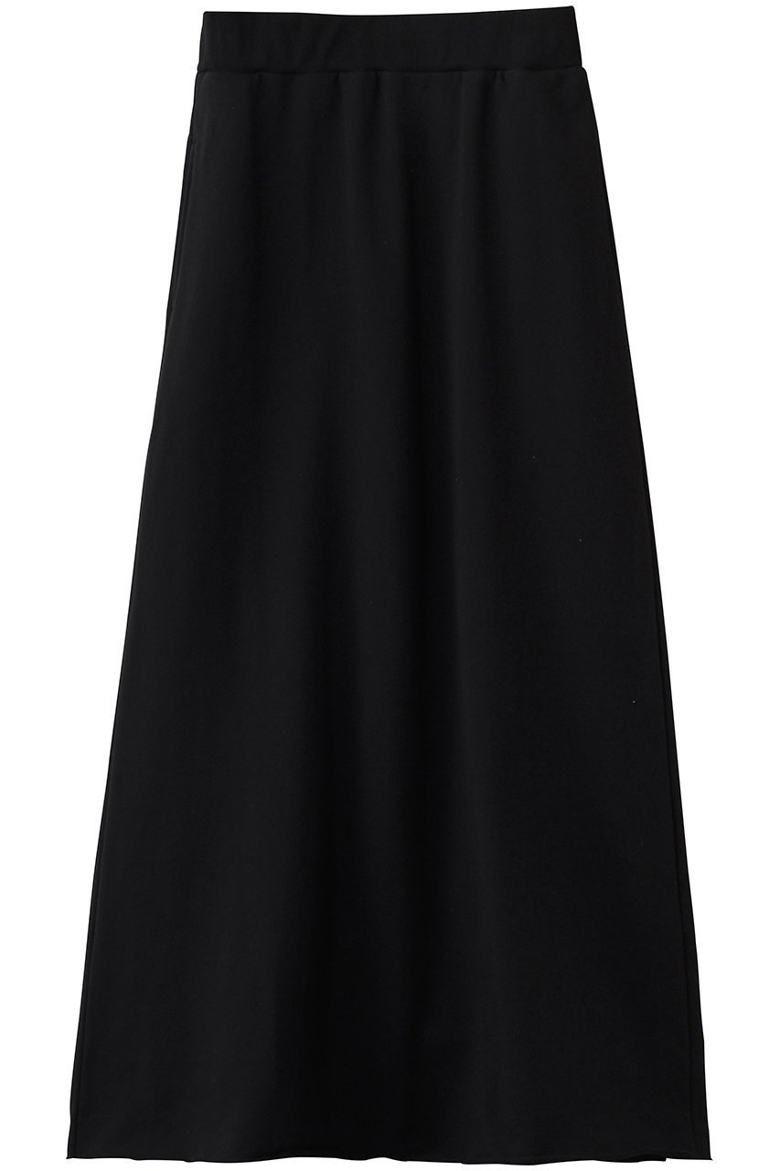 【スローン/SLOANE】のコットン裏毛 マキシ丈スカート インテリア・キッズ・メンズ・レディースファッション・服の通販 founy(ファニー) 　ファッション　Fashion　レディースファッション　Fashion for Women　スカート　Skirts　ロングスカート　Long Skirts / Maxi & Midi Skirts　2026年　2026　おすすめ　Recommended / Our Picks　くるぶし　Ankle-Length　セットアップ　Set-Up, Coordinated Outfit　ポケット　Pocket, Pocket Detail　マキシ　Maxi, Full Length　ロング　Long, Long-Length　吸水　Absorbent, Quick-Dry　夏　Summer　春　Spring　S/S・春夏　SS, Spring/Summer, Warm Season　ブラック|ID: prp329100004857871 ipo3291000000035876666