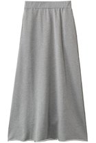 【スローン/SLOANE】のコットン裏毛 マキシ丈スカート グレー|ID: prp329100004857871 ipo3291000000036891812