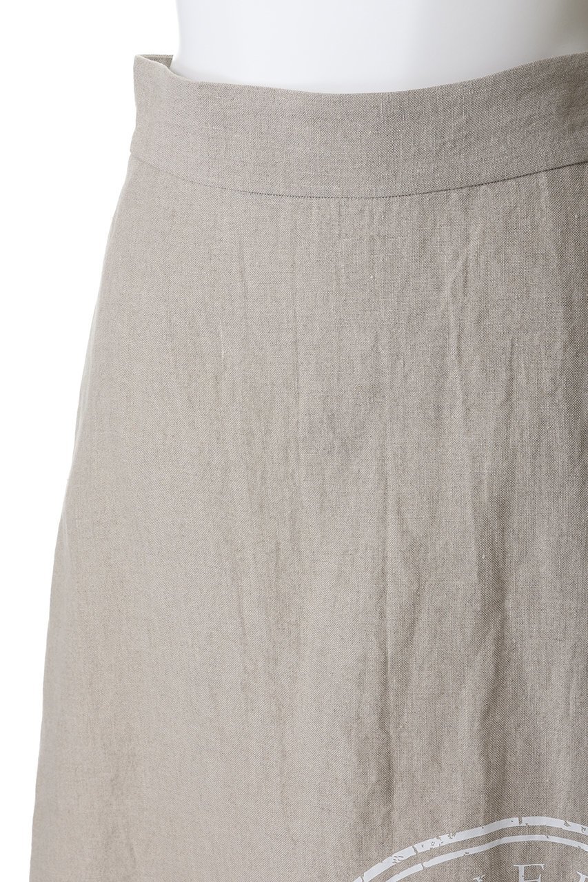 【プレインピープル/PLAIN PEOPLE】のビッグロゴリネンスカート 人気、トレンドファッション・服の通販 founy(ファニー) 　ファッション　Fashion　レディースファッション　Fashion for Women　スカート　Skirts　ロングスカート　Long Skirts / Maxi & Midi Skirts　2026年　2026　ビッグ　Big, Oversized　フィット　Fit, Slim Fit　リゾート　Resort, Vacation Style　リネン　Linen, Linen Fabric　ロング　Long, Long-Length　夏　Summer　春　Spring　S/S・春夏　SS, Spring/Summer, Warm Season　other-5|ID: prp329100004857872 ipo3291000000035876676