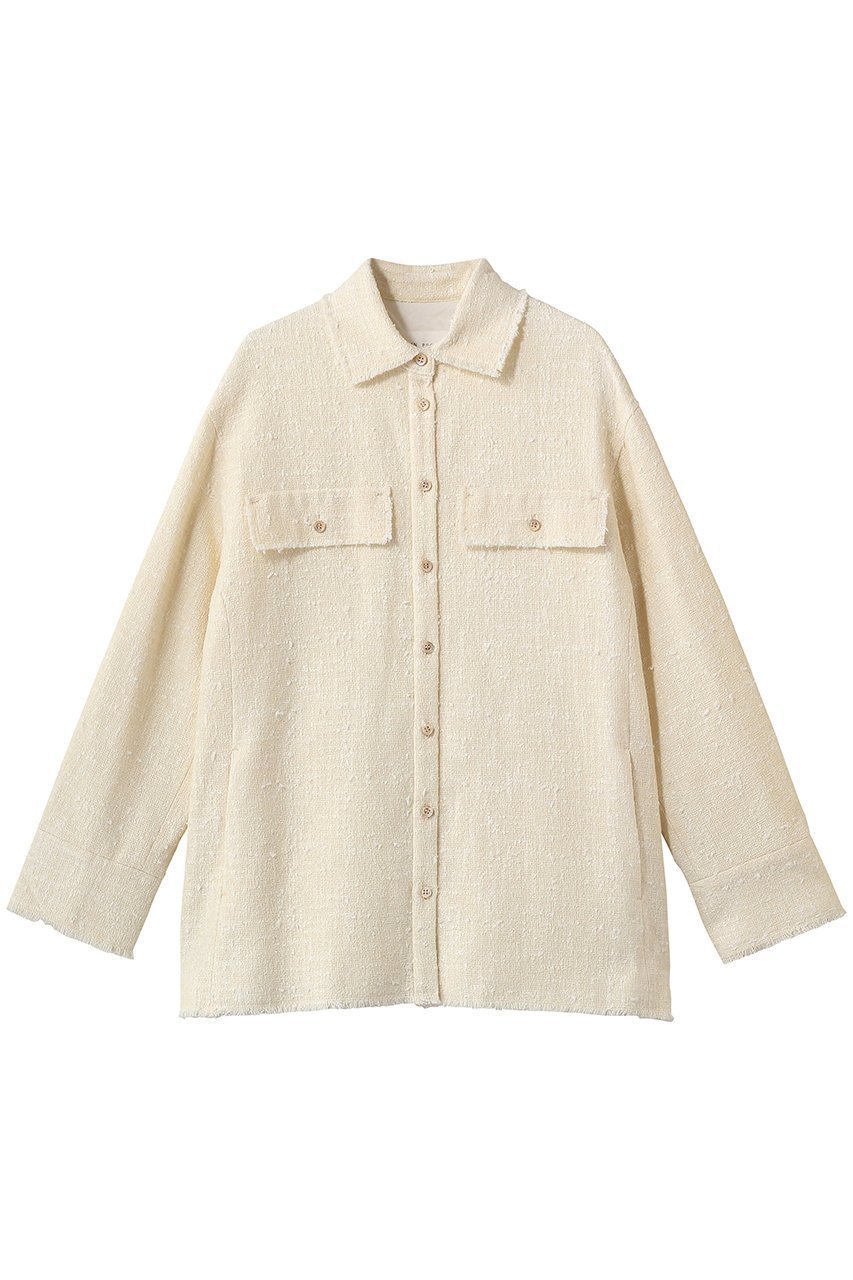 【プレインピープル/PLAIN PEOPLE】のツイードシャツジャケット 人気、トレンドファッション・服の通販 founy(ファニー) 　ファッション　Fashion　レディースファッション　Fashion for Women　アウター　Coat / Outerwear Collection　レディースジャケット・軽アウター　Jackets　ジャケット　Jacket, Outerwear　ツイード　Twill, Twill Weave　 other-1|ID: prp329100004857875 ipo3291000000036145944