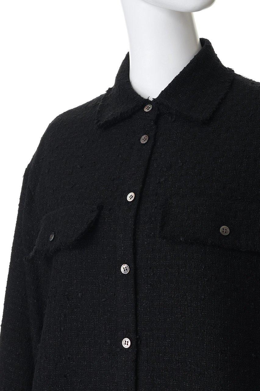 【プレインピープル/PLAIN PEOPLE】のツイードシャツジャケット 人気、トレンドファッション・服の通販 founy(ファニー) 　ファッション　Fashion　レディースファッション　Fashion for Women　アウター　Coat / Outerwear Collection　レディースジャケット・軽アウター　Jackets　ジャケット　Jacket, Outerwear　ツイード　Twill, Twill Weave　other-5|ID: prp329100004857875 ipo3291000000036145953