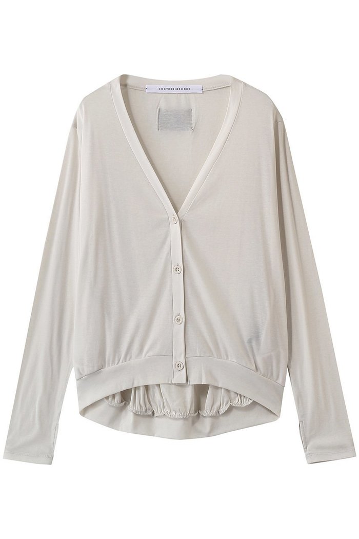 【マルティニーク/martinique】の【COGTHEBIGSMOKE】カットソー インテリア・キッズ・メンズ・レディースファッション・服の通販 founy(ファニー) https://founy.com/ ファッション Fashion レディースファッション Fashion for Women トップス・カットソー Cut & Sew Tops カーディガン・羽織り Layered Style Cardigans シャツ・ブラウス・オフィスカジュアル Elegant Blouses & Button-Ups ロングTシャツ・Tシャツ Longline T-Shirts & Tees カットソー・ベーシックTシャツ Cut-and-Sewn Tops / Stretch Tees & Basics 2026年 2026 カットソー Cut and Sewn Top カーディガン Cardigan, Knitwear シンプル Simple, Minimal ワイド Wide, Wide Fit エレガント 上品 Elegant 夏 Summer 春 Spring S/S・春夏 SS, Spring/Summer, Warm Season |ID: prp329100004857879 ipo3291000000036145958