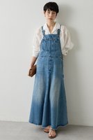 【ウィムガゼット/Whim Gazette】のオーバーオールスカート 人気、トレンドファッション・服の通販 founy(ファニー) ファッション Fashion レディースファッション Fashion for Women スカート Skirts ワンピース Dresses ヴィンテージ Vintage Style 春 Spring キャンバス Canvas, Canvas Fabric コンパクト Compact, Small Size チュニック Tunic, Long Top デニム Denim, Jeans Material フリンジ Fringe, Tassel マーメイド Mermaid, Fishtail Silhouette ロング Long, Long-Length S/S・春夏 SS, Spring/Summer, Warm Season 夏 Summer 2026年 2026 |ID:prp329100004857887
