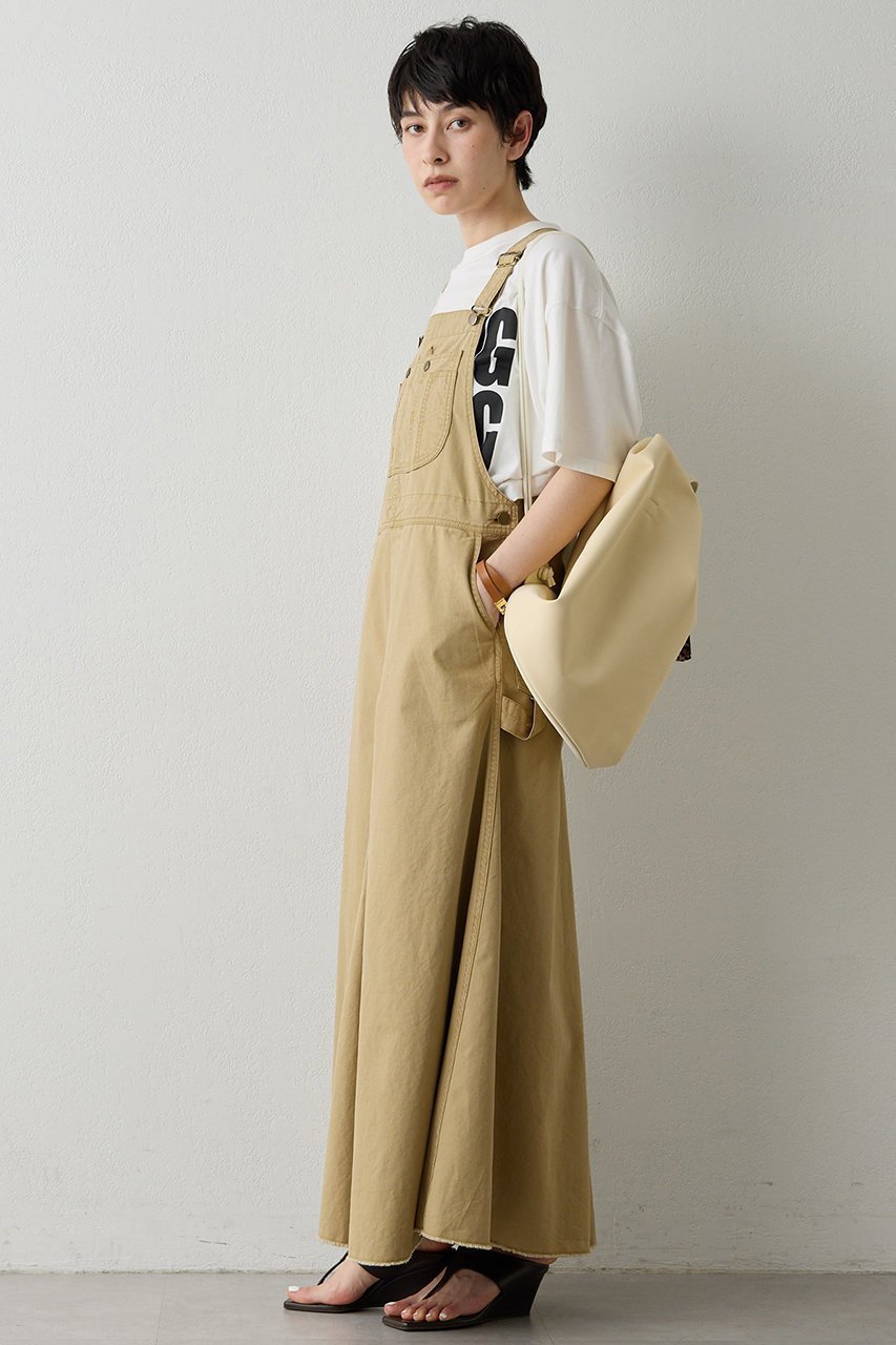 【ウィムガゼット/Whim Gazette】のオーバーオールスカート 人気、トレンドファッション・服の通販 founy(ファニー) 　ファッション　Fashion　レディースファッション　Fashion for Women　スカート　Skirts　ワンピース　Dresses　ヴィンテージ　Vintage Style　春　Spring　キャンバス　Canvas, Canvas Fabric　コンパクト　Compact, Small Size　チュニック　Tunic, Long Top　デニム　Denim, Jeans Material　フリンジ　Fringe, Tassel　マーメイド　Mermaid, Fishtail Silhouette　ロング　Long, Long-Length　S/S・春夏　SS, Spring/Summer, Warm Season　夏　Summer　2026年　2026　other-2|ID: prp329100004857887 ipo3291000000035876783