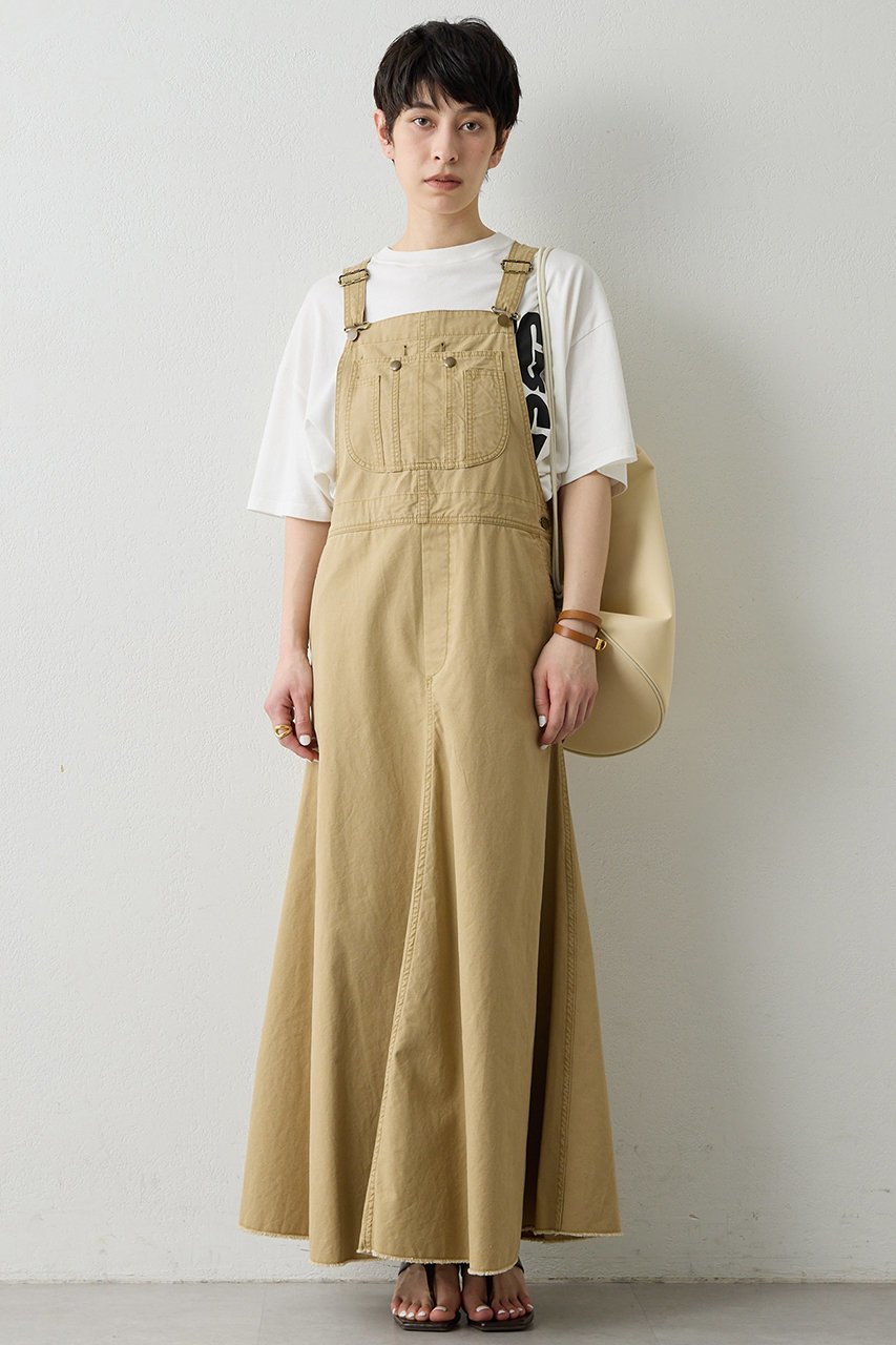 【ウィムガゼット/Whim Gazette】のオーバーオールスカート 人気、トレンドファッション・服の通販 founy(ファニー) 　ファッション　Fashion　レディースファッション　Fashion for Women　スカート　Skirts　ワンピース　Dresses　ヴィンテージ　Vintage Style　春　Spring　キャンバス　Canvas, Canvas Fabric　コンパクト　Compact, Small Size　チュニック　Tunic, Long Top　デニム　Denim, Jeans Material　フリンジ　Fringe, Tassel　マーメイド　Mermaid, Fishtail Silhouette　ロング　Long, Long-Length　S/S・春夏　SS, Spring/Summer, Warm Season　夏　Summer　2026年　2026　other-5|ID: prp329100004857887 ipo3291000000035876786